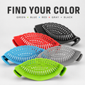 Clip-On Silicone Pot Strainer