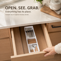 Expandable Drawer Organizer with Adjustable Dividers