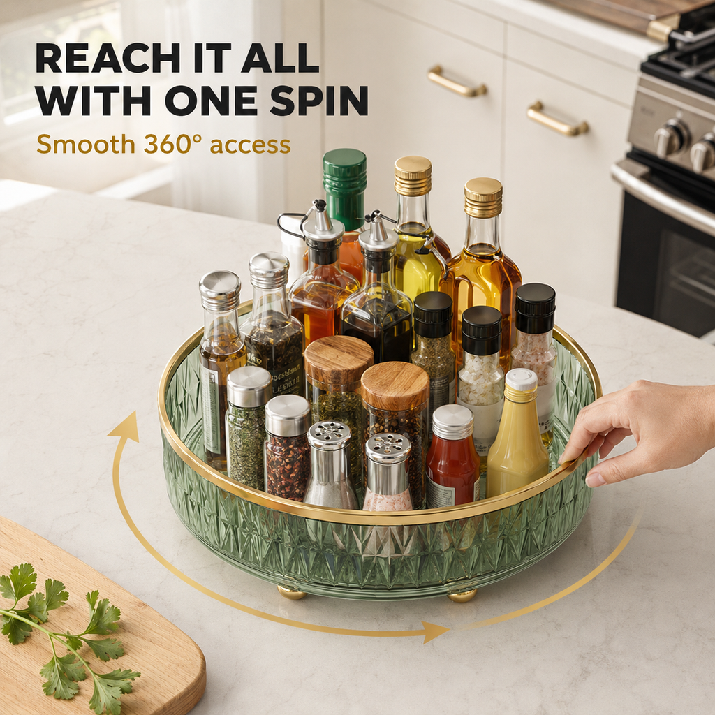 360° Rotating Organizer Tray