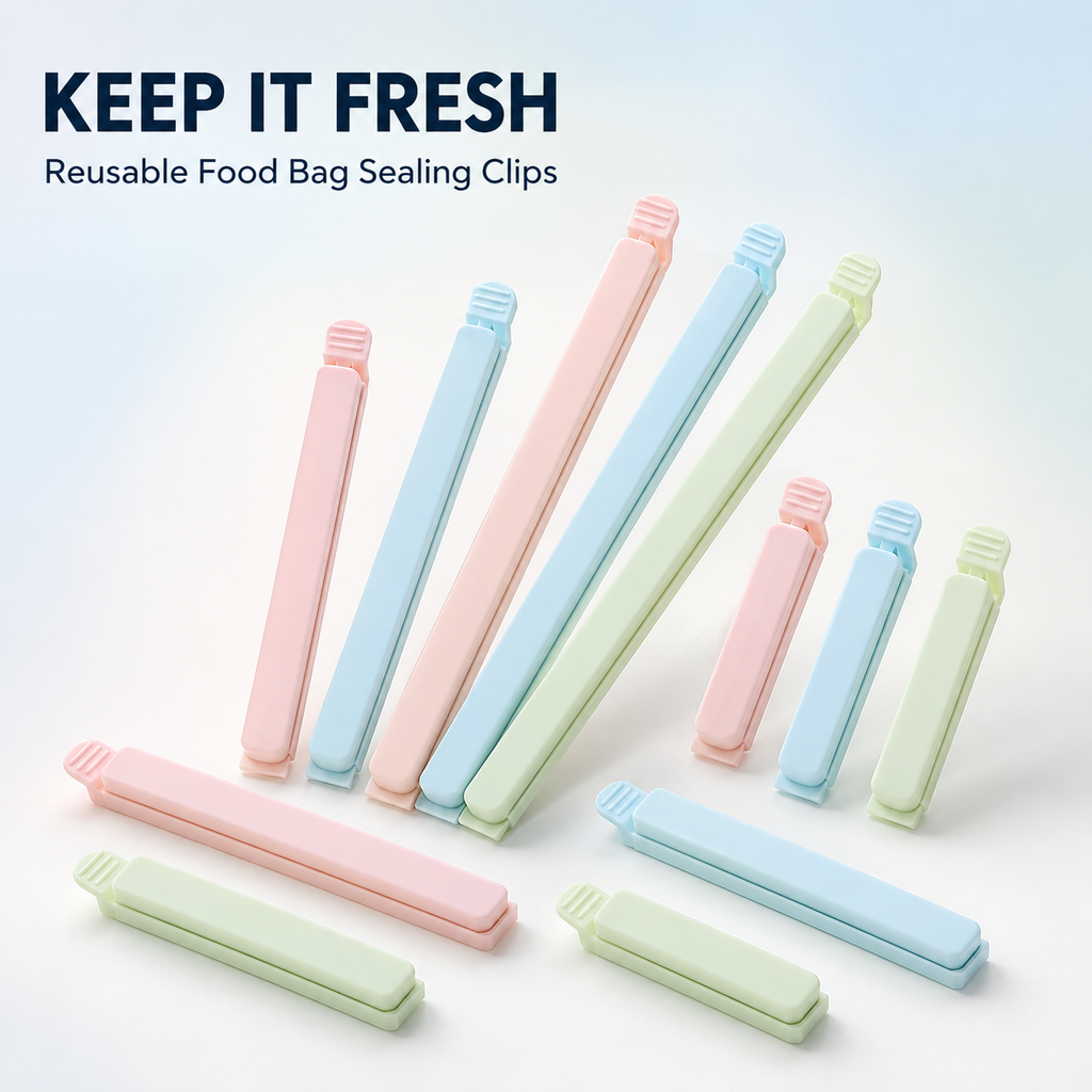 Reusable Food Bag Sealing Clips