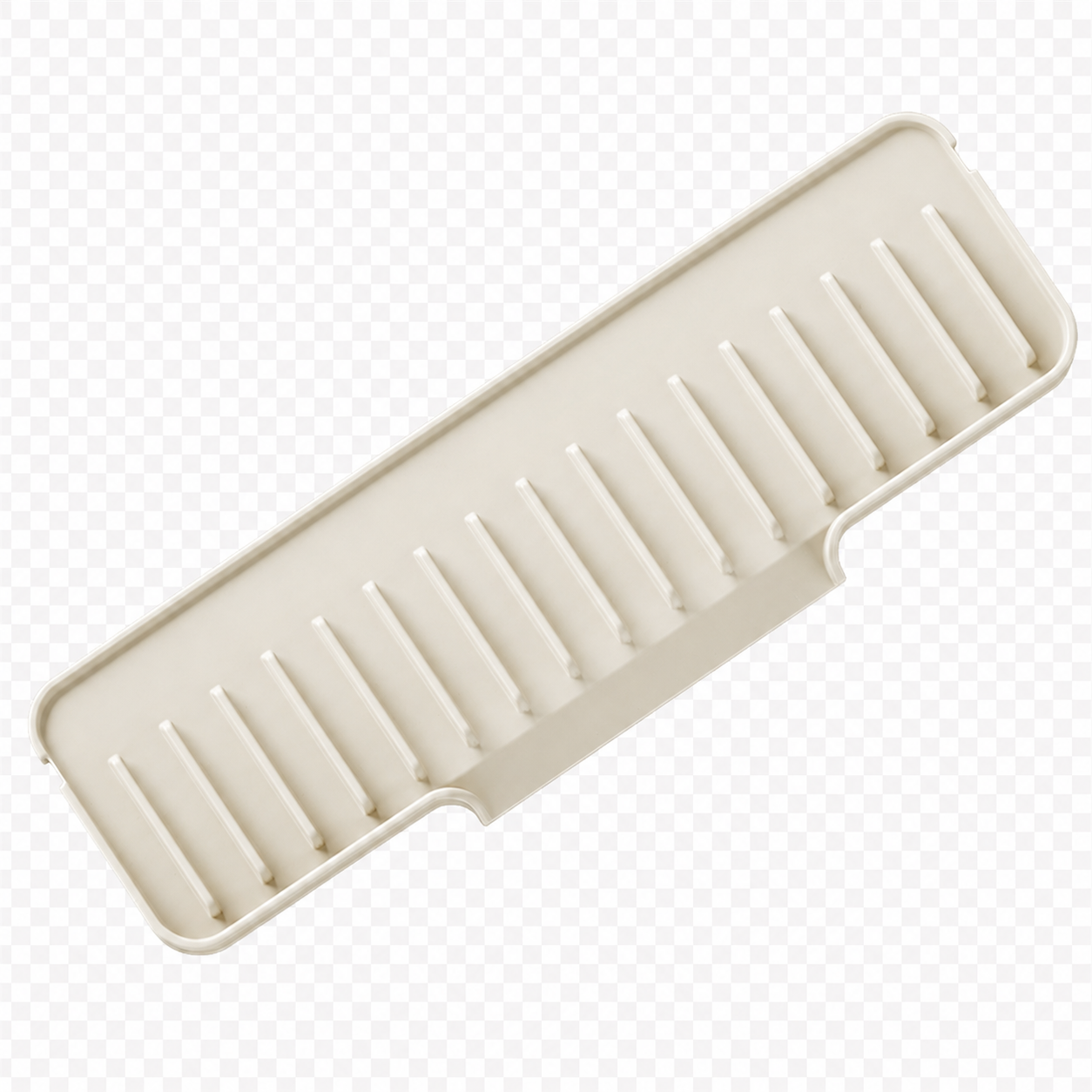 Narrow Silicone Sink Splash Guard &amp; Draining Mat